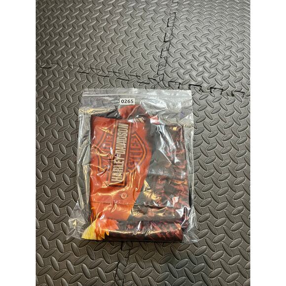 Vintage Harley Davidson AOP Eagle Motorcycle Biker Button Down Shirt Graphic‎ XL - Picture 11 of 11